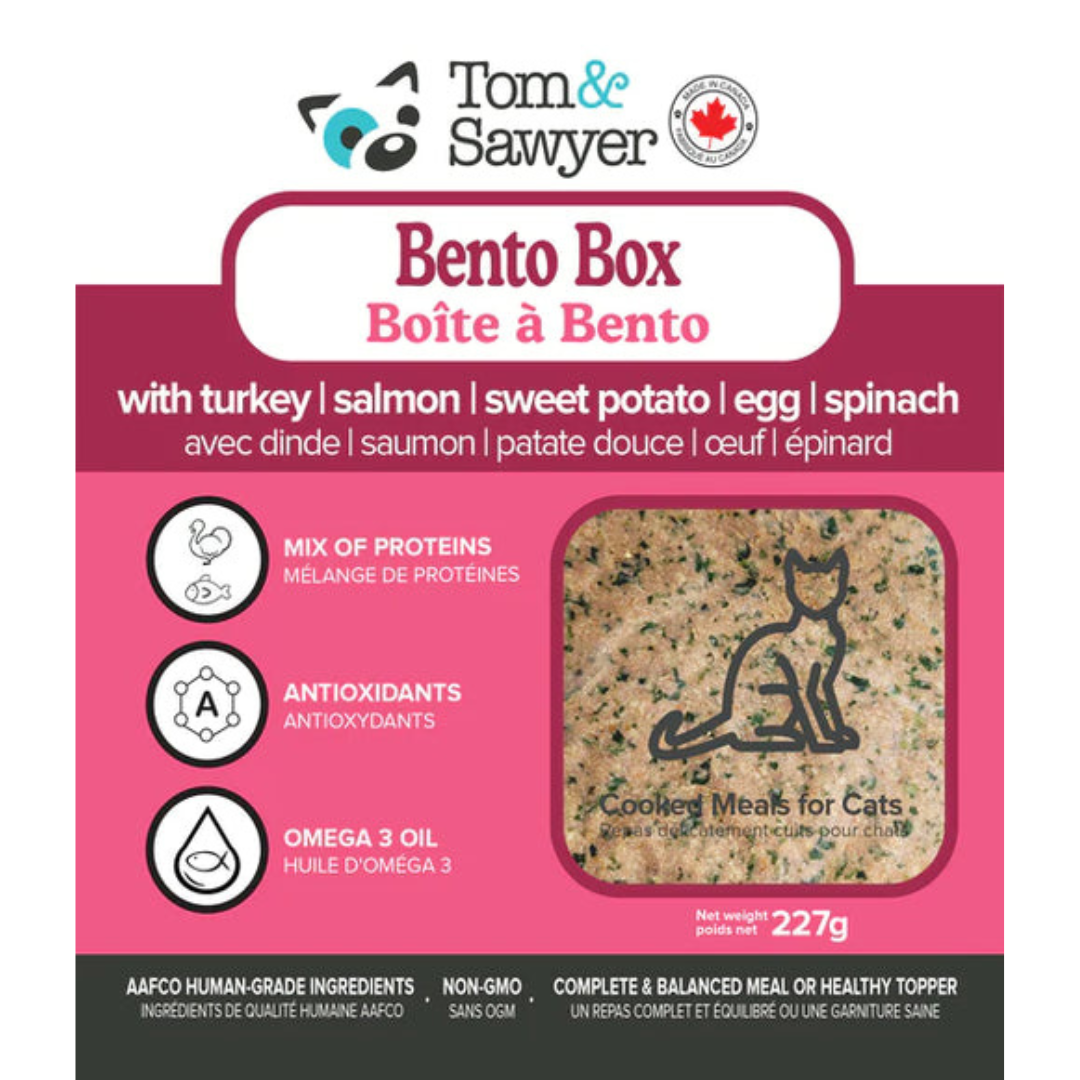 Tom & Sawyer VetChef's Bento Box Cat Food