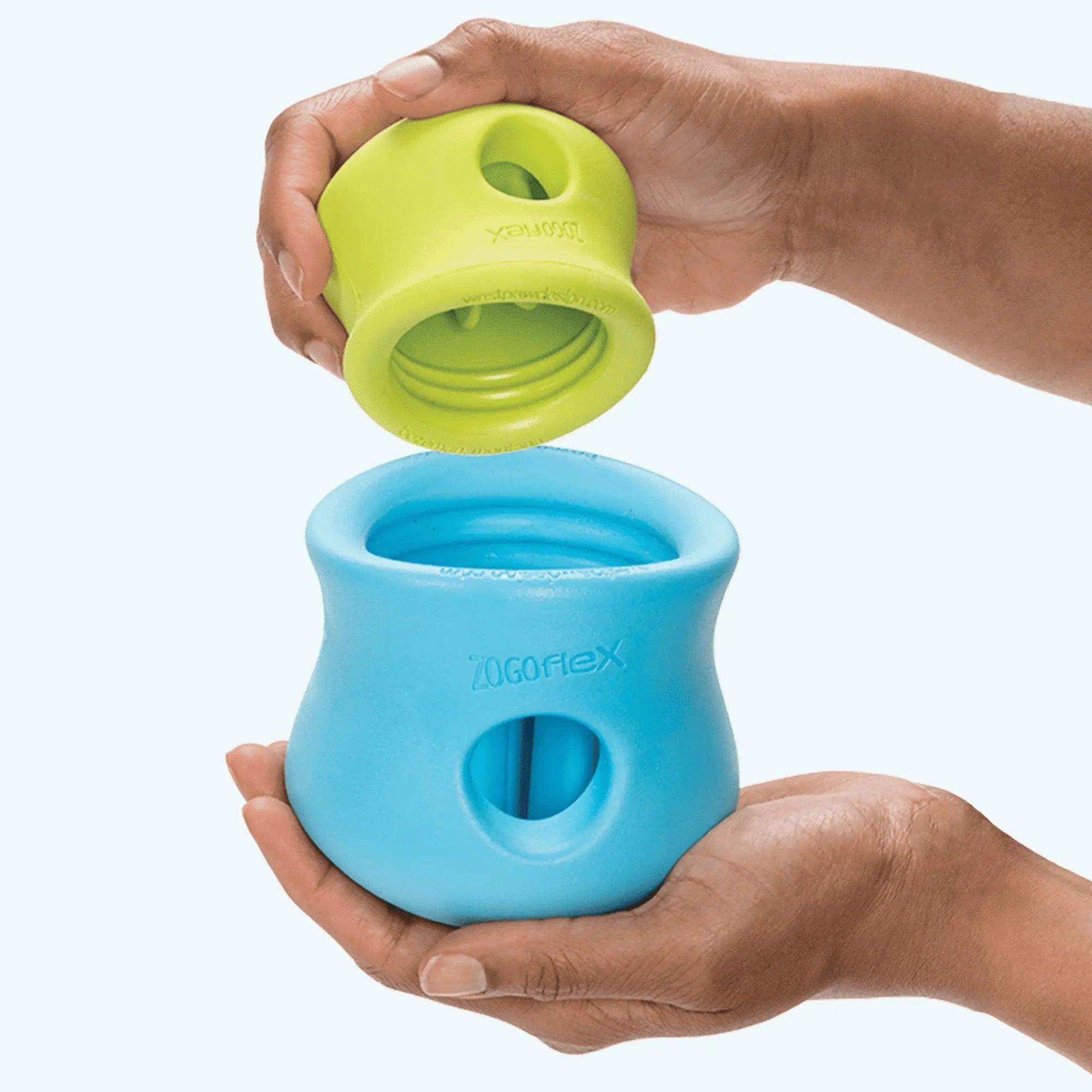 West Paw Treat Toys ZOGOFLEX Toppl (Limited Valentine Edition) by West Paw