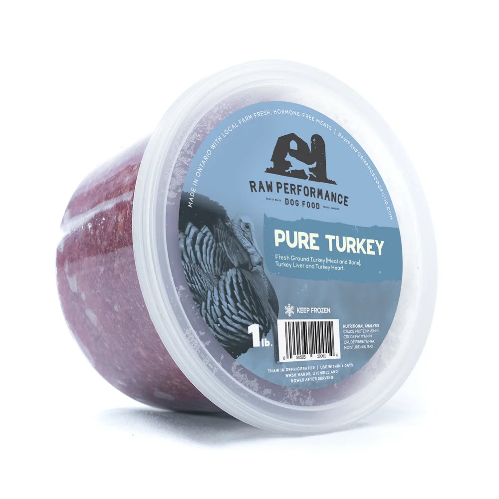 Raw Performance Pure Turkey 1lb