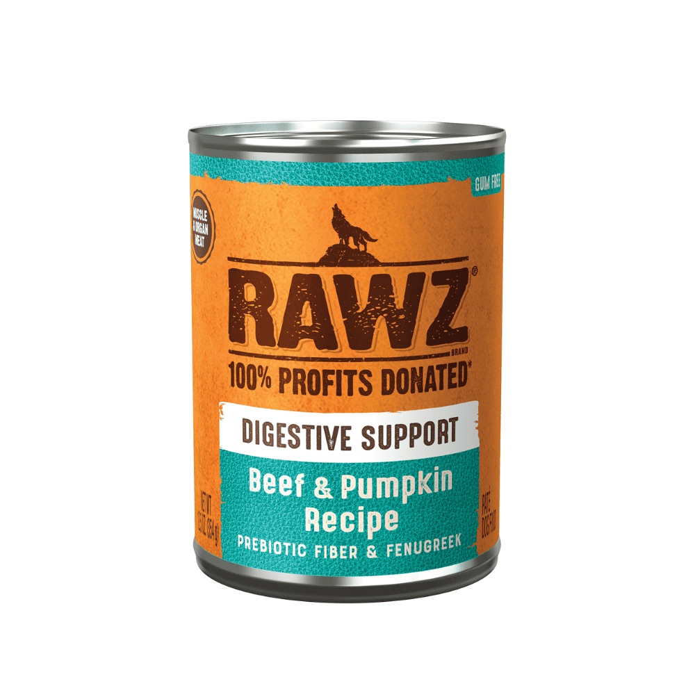 RAWZ Digestive Support Beef & Pumpkin Dog Food 12.5oz