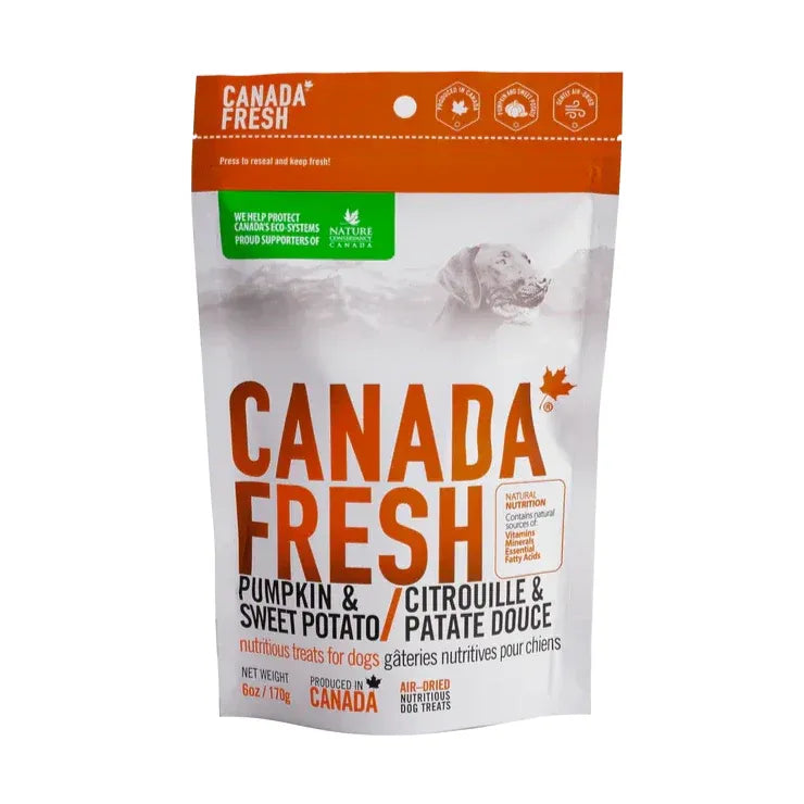 Canada Fresh Dog Treats Pumpkin & Sweet Potato