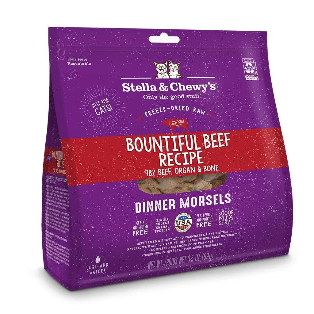 Stella & Chewy's Bountiful Beef Recipe Freeze-Dried Raw Dinner Morsels