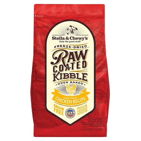 S&C - Cage Free Chicken Raw Coated Kibble Dog Food