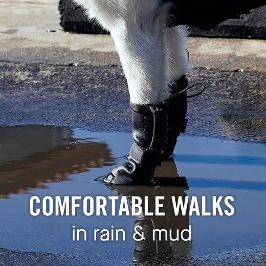 Canada Pooch Waterproof Rain Boots-Black by Canada Pooch