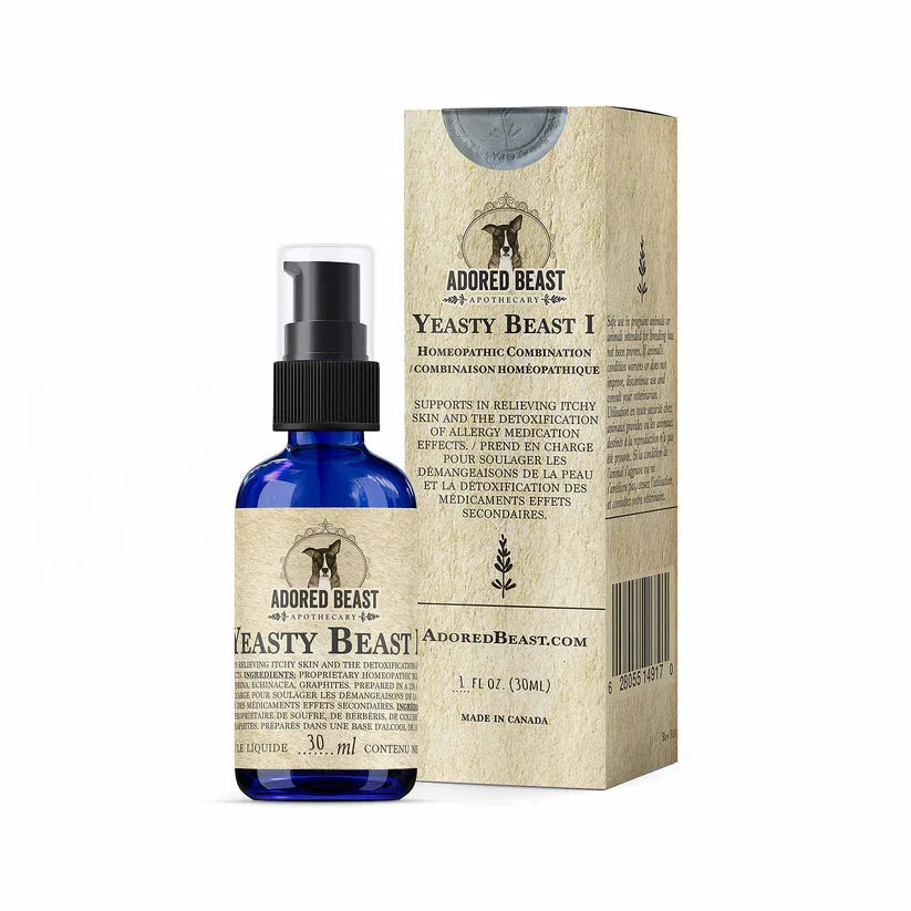 Adored Beast - Yeasty Beast Protocol for Dogs - 3 product kit