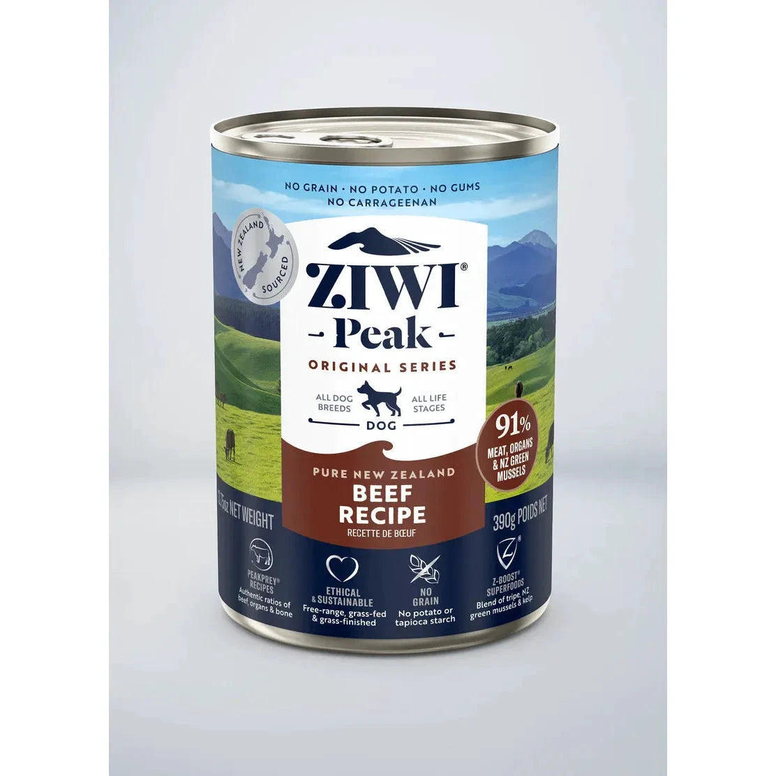 ZIWI Peak Original Series Wet Dog Food - Beef Recipe