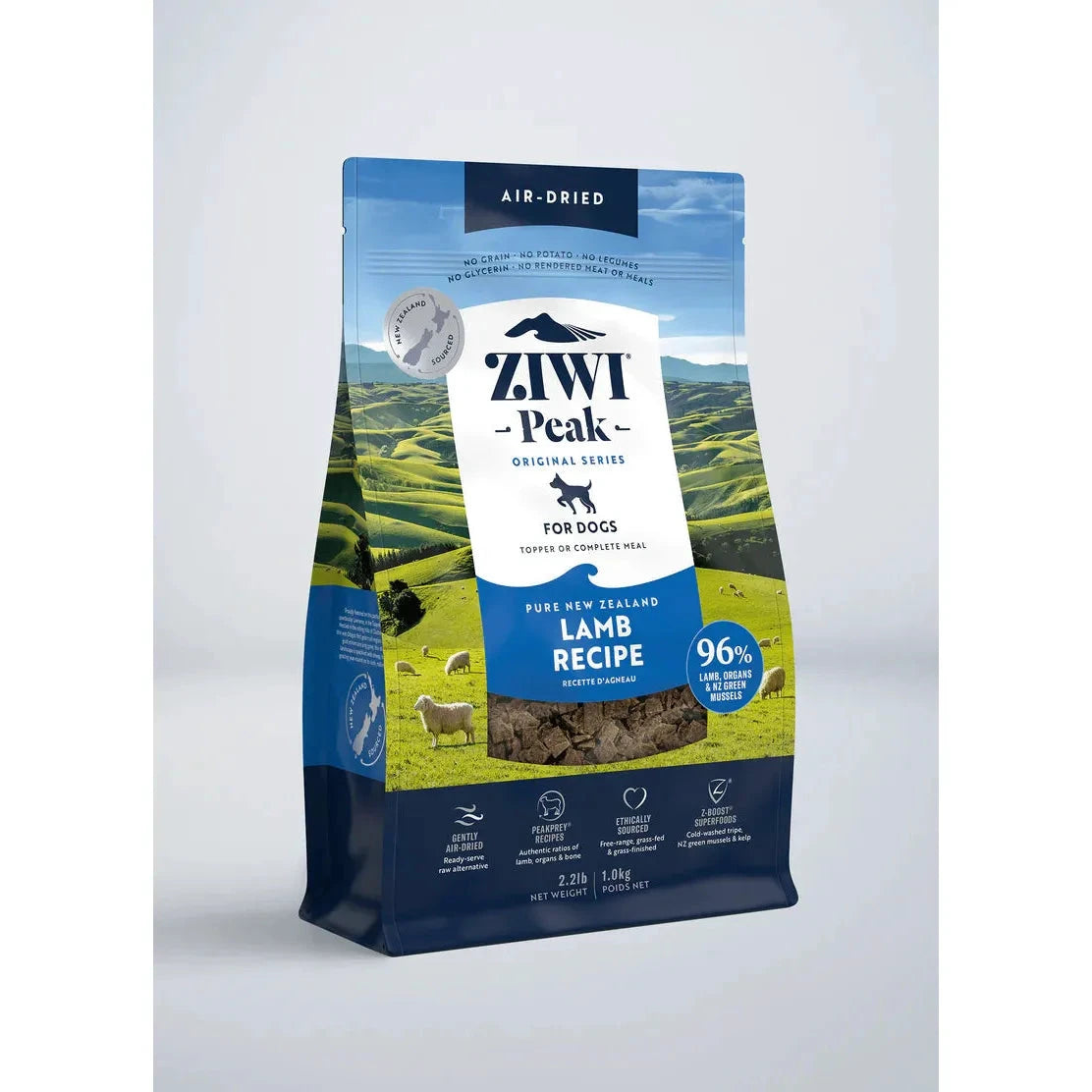 ZIWI Peak Air Dried Dog Food Lamb Recipe by Ziwi