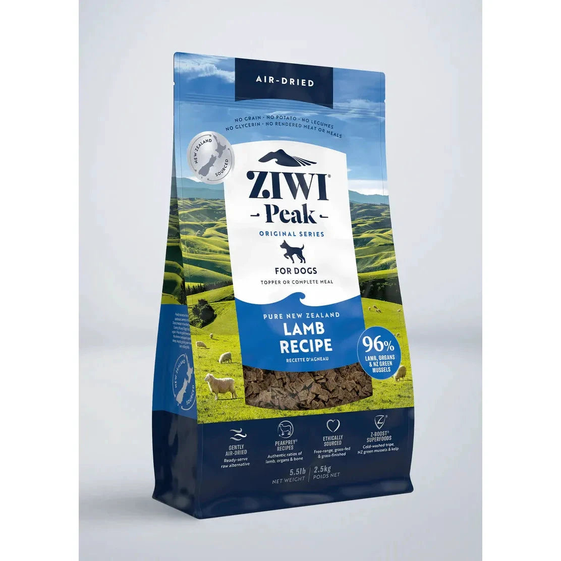 ZIWI Peak Air Dried Dog Food Lamb Recipe by Ziwi