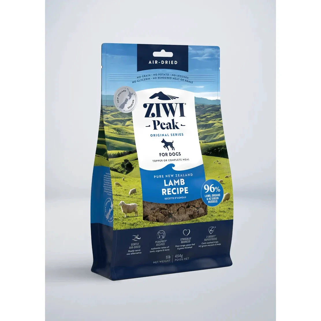 ZIWI Peak Air Dried Dog Food Lamb Recipe by Ziwi