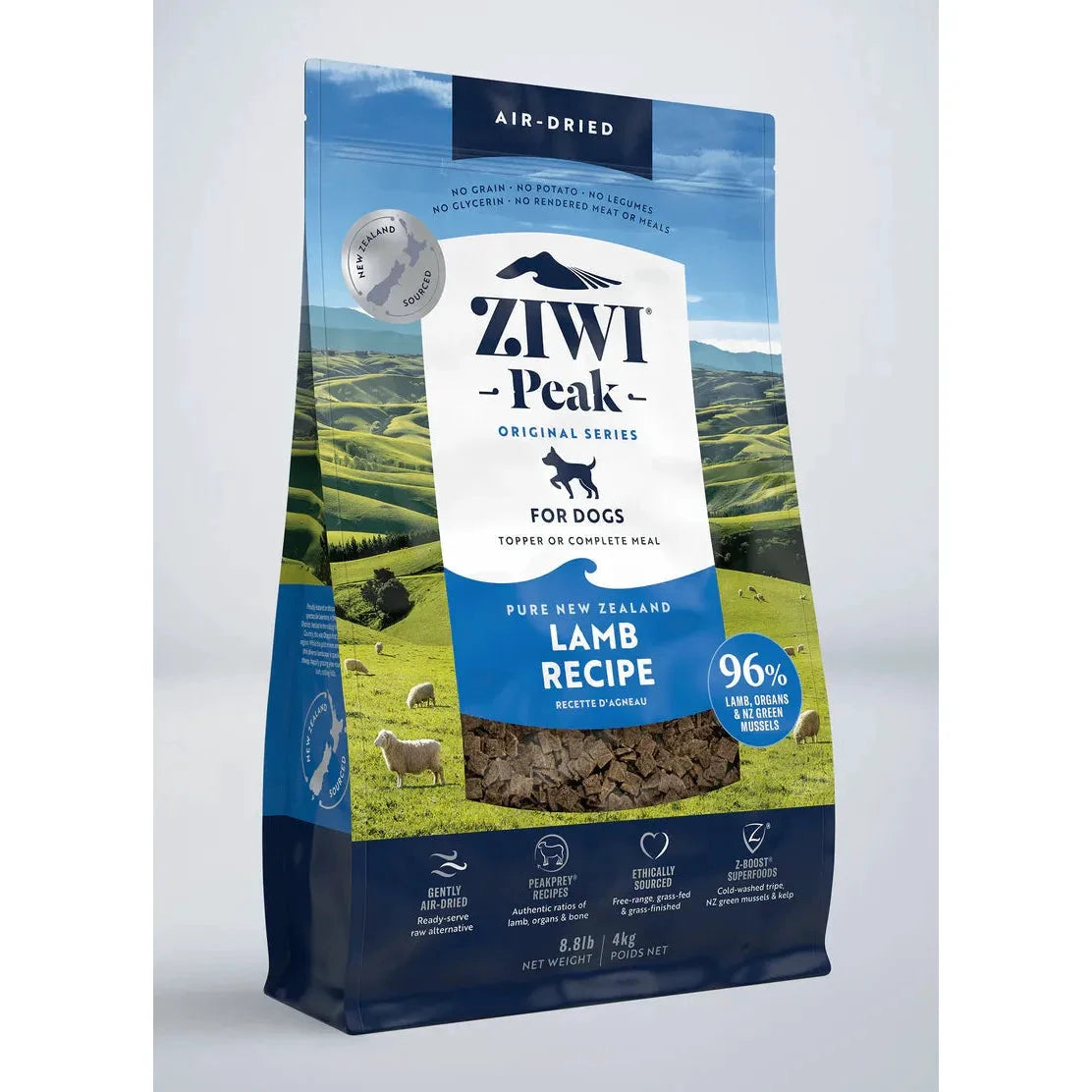 ZIWI Peak Air Dried Dog Food Lamb Recipe by Ziwi