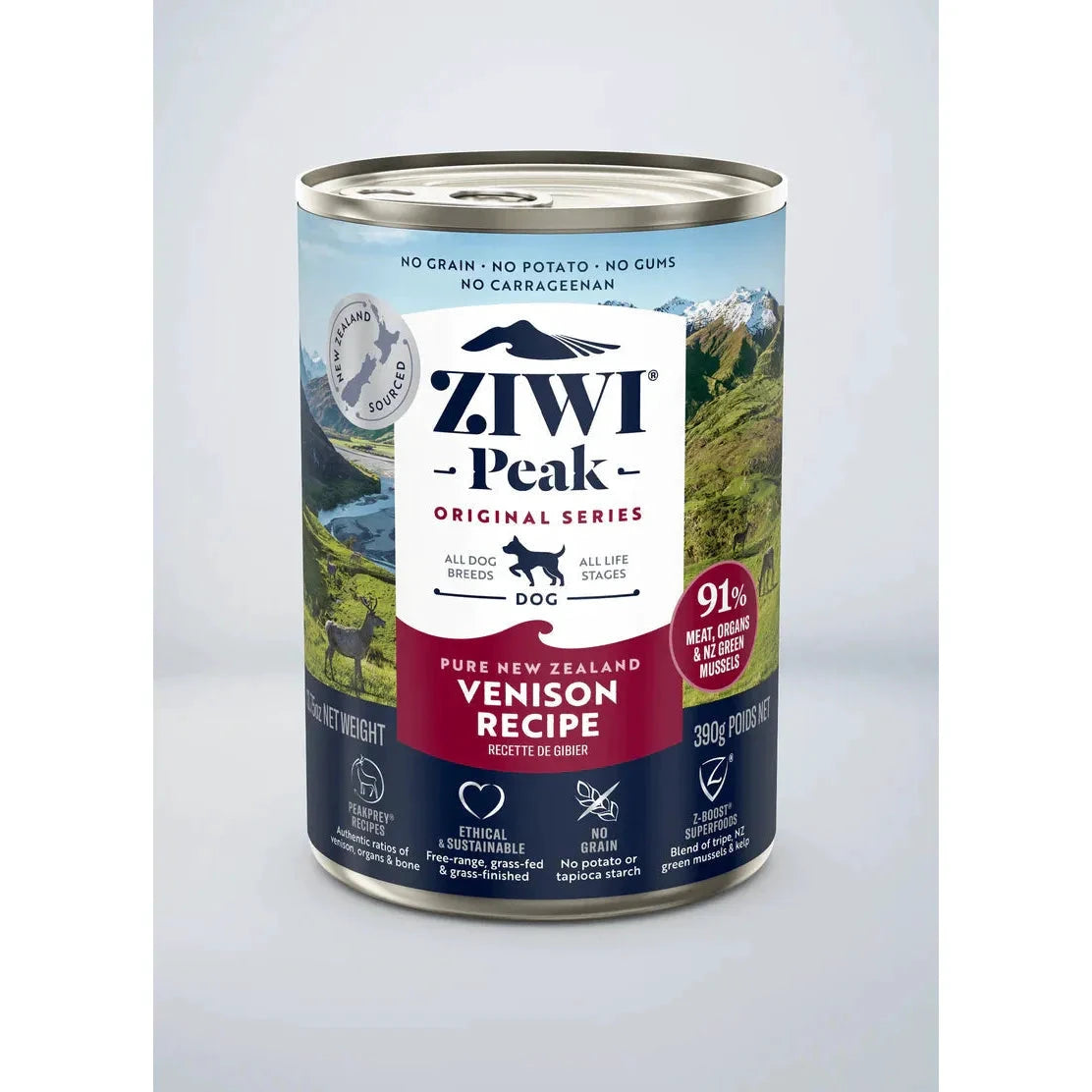 ZIWI Peak Original Series Wet Dog Food - Venison Recipe