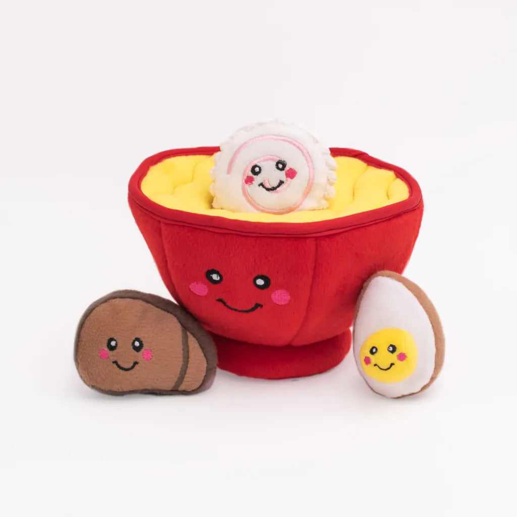 ZippyPaws Burrow Ramen Bowl Toy