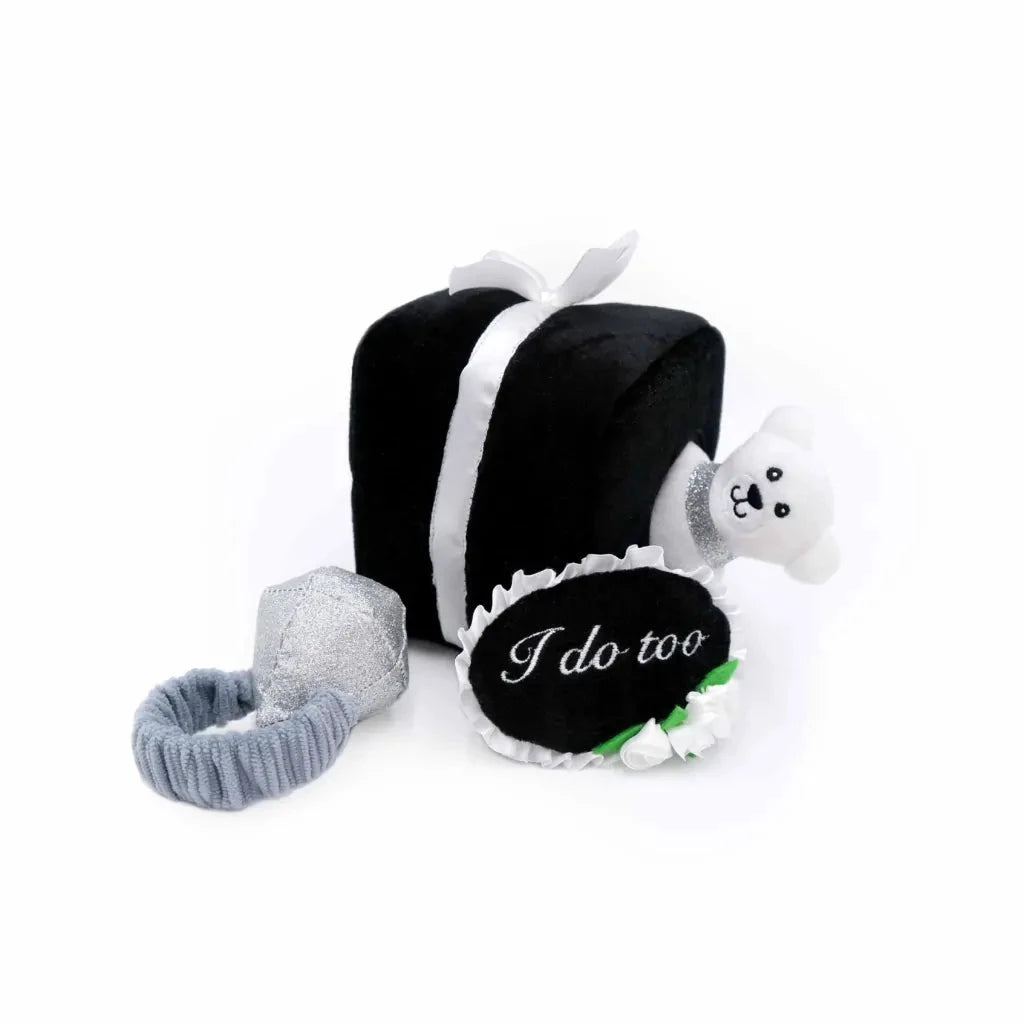 ZippyPaws Wedding Ring Box Toy by ZippyPaws