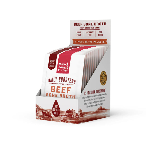 The Honest Kitchen - Daily Boosters Instant Beef Bone Broth with Turmeric