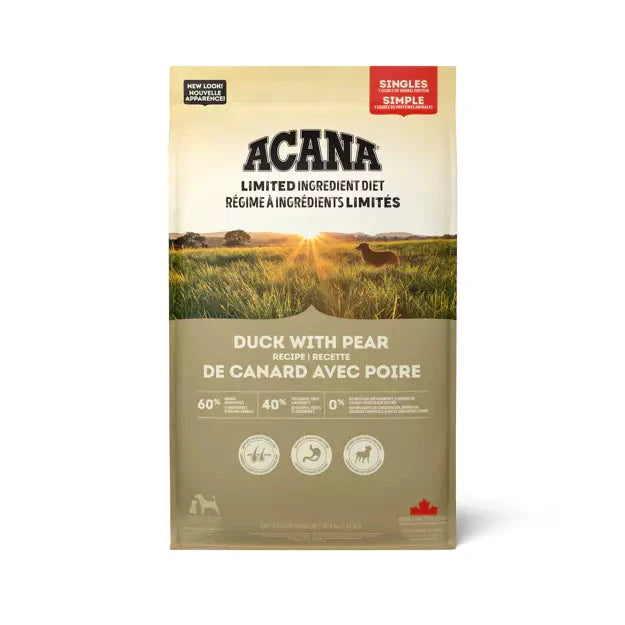 ACANA Singles Duck with Pear Recipe Dog Dry Food by ACANA
