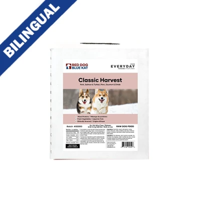 RDBK - Everyday Raw - Pork, Salmon & Turkey (Classic Harvest) by RED DOG BLUE KAT