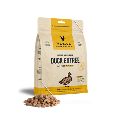 VE - Duck Entree for Cats (Nibs & Patties)