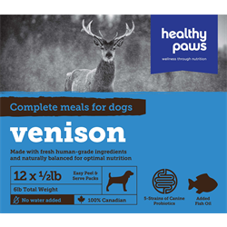 Healthy Paws Complete Dog Dinner Venison