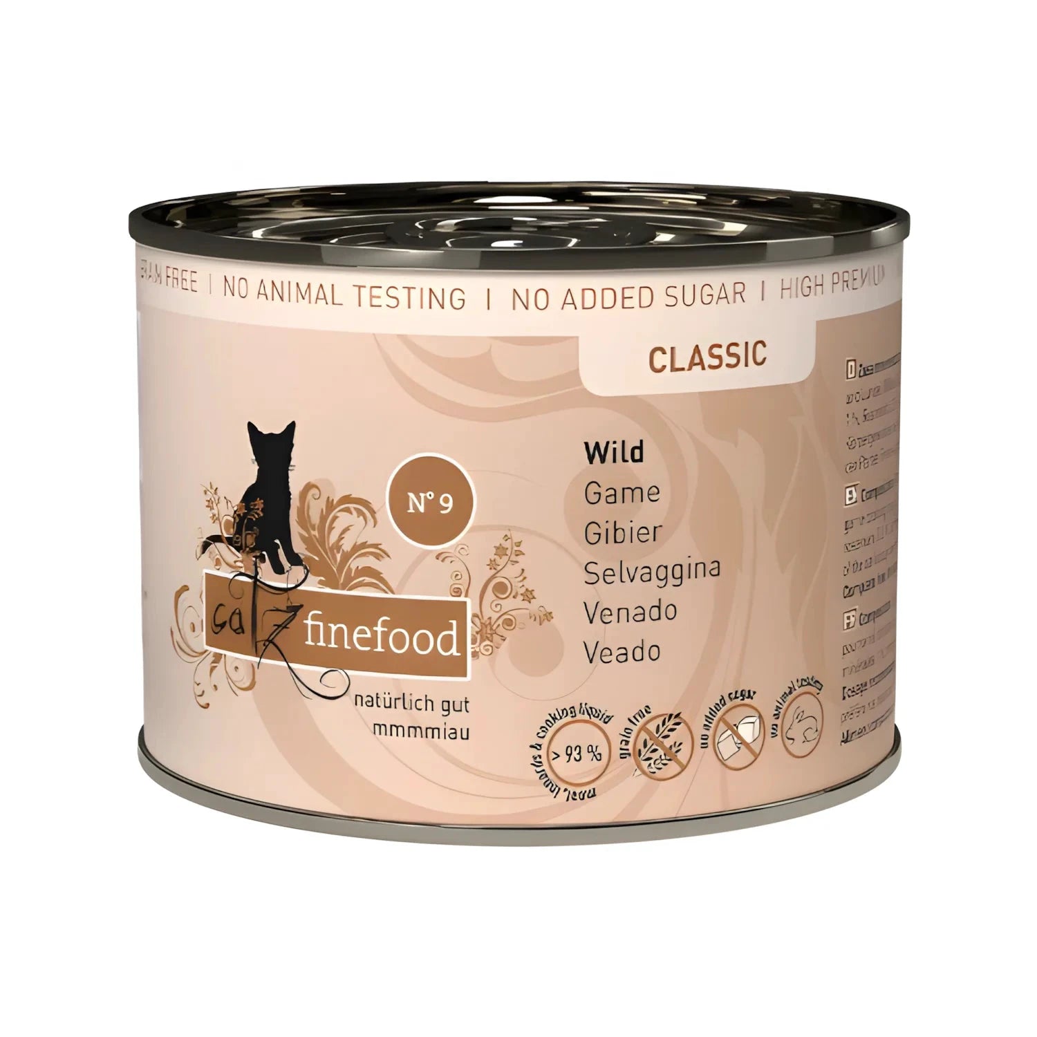 Catz Finefood Classic N °09 - venison (200g) by DEPet