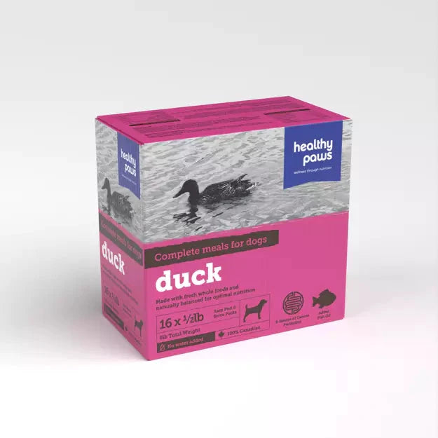 Healthy Paws Complete Dog Dinner Duck by Healthy Paws