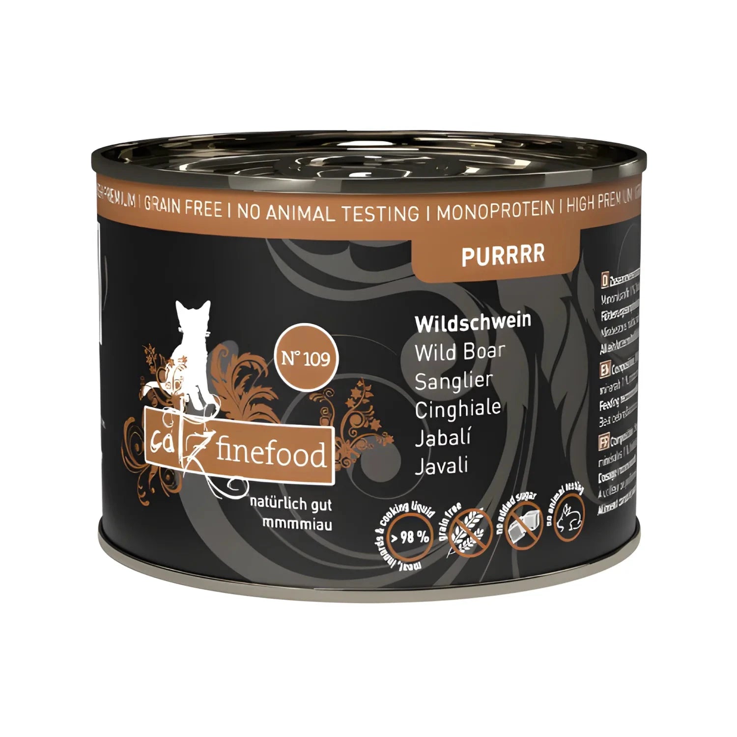 Catz Finefood Purrrr N°109 - wild boar (200g) by DEPet