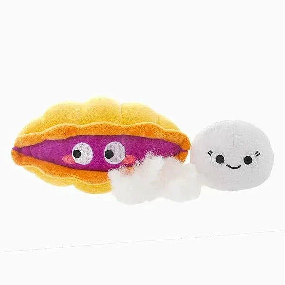 HugSmart Fuzzy Friendz Ocean Pals Clam Toy by HugSmart
