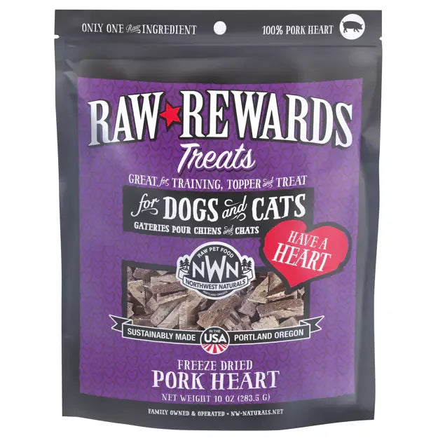 Northwest Naturals Freeze-Dried Treats - Pork Heart 283g
