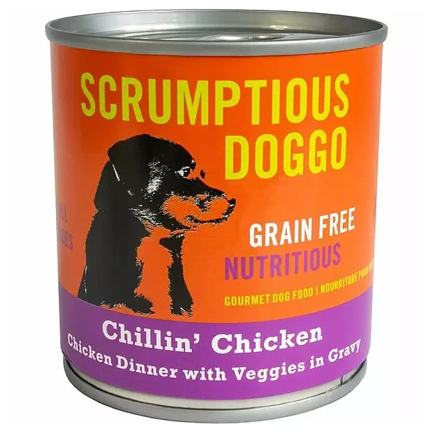 Scrumptious Doggo Chicken & Veggie Dinner In Gravy 255g by SCRUMPTIOUS