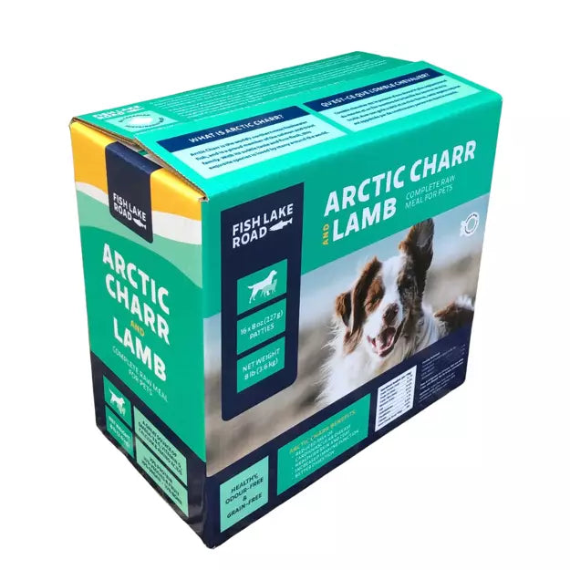 Fish Lake Road Complete Raw Meal - Arctic Charr & Lamb 8lb