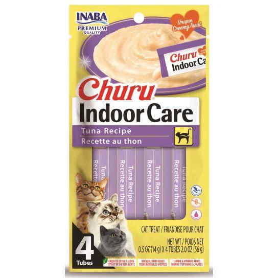 Inaba Cat Churu Hairball Control Indoor Care Tuna Recipe by Inaba