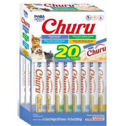 Inaba Churu Purees Variety Pack Cat Treats by Inaba