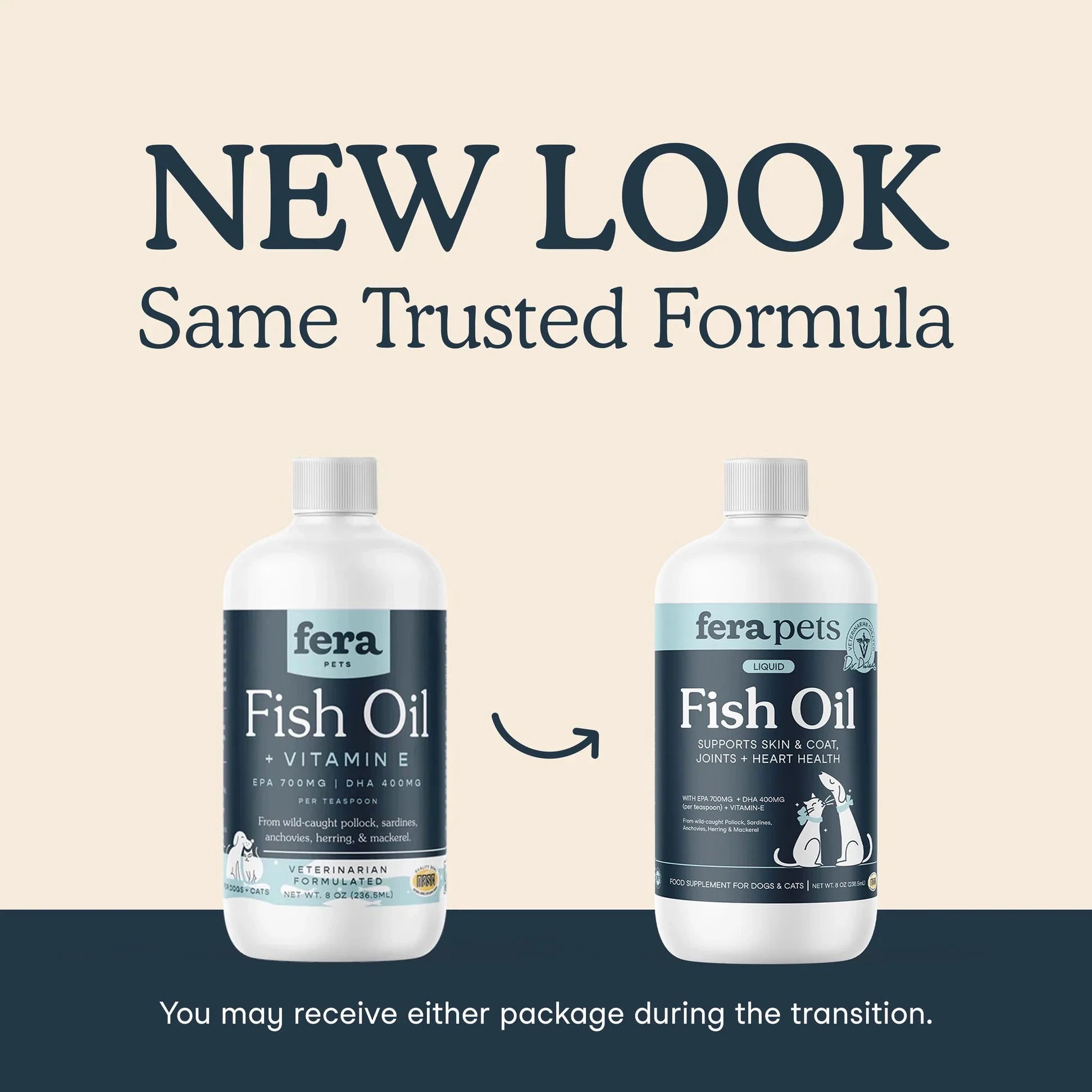 Fera Pets Fish Oil for Dogs + Cats by Fera