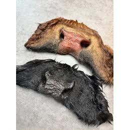 Grand Valley Quail Pet Treats Dehydrated Beef Snout by Grand Valley Quail Pet Treats