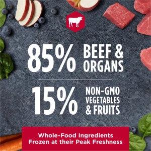 Instinct® Dog Food Raw Frozen Patties Real Beef Recipe 6lb by Instinct