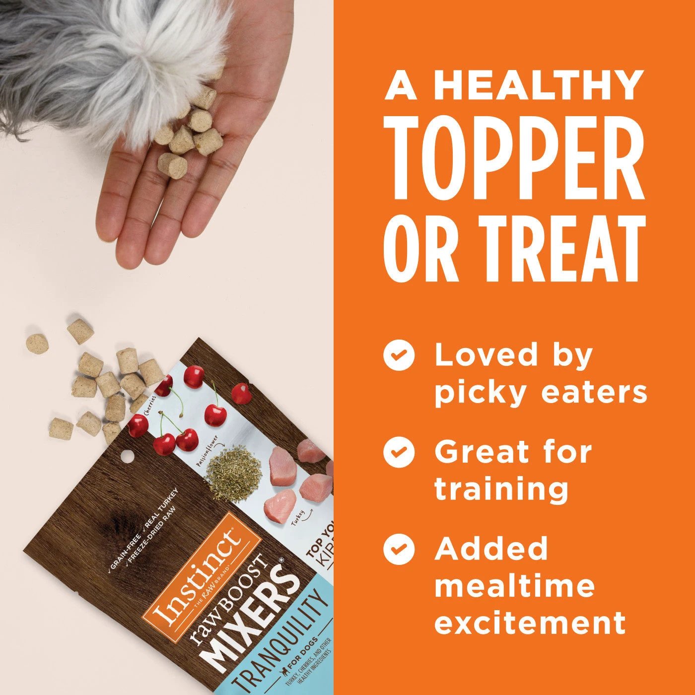 Instinct® dog Food Raw Boost Mixers Tranquility by Instinct