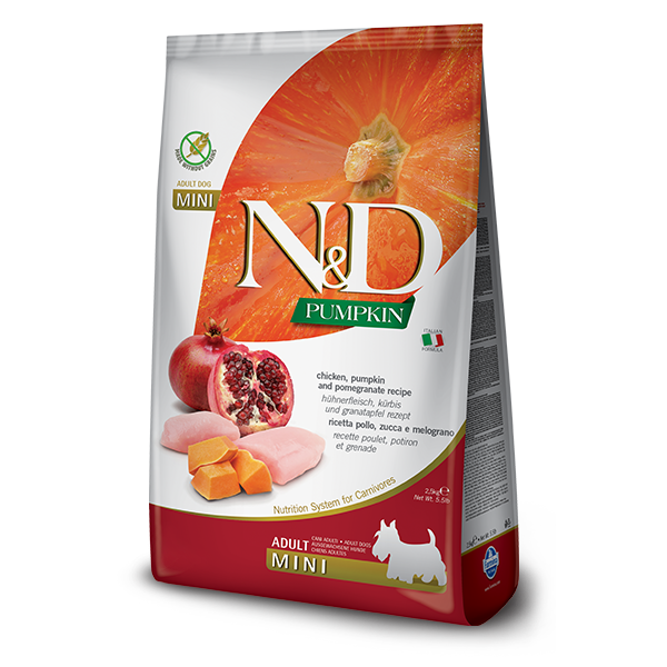 Farmina N&D Pumpkin Chicken & Pomegranate Mini Dog Food by Farmina