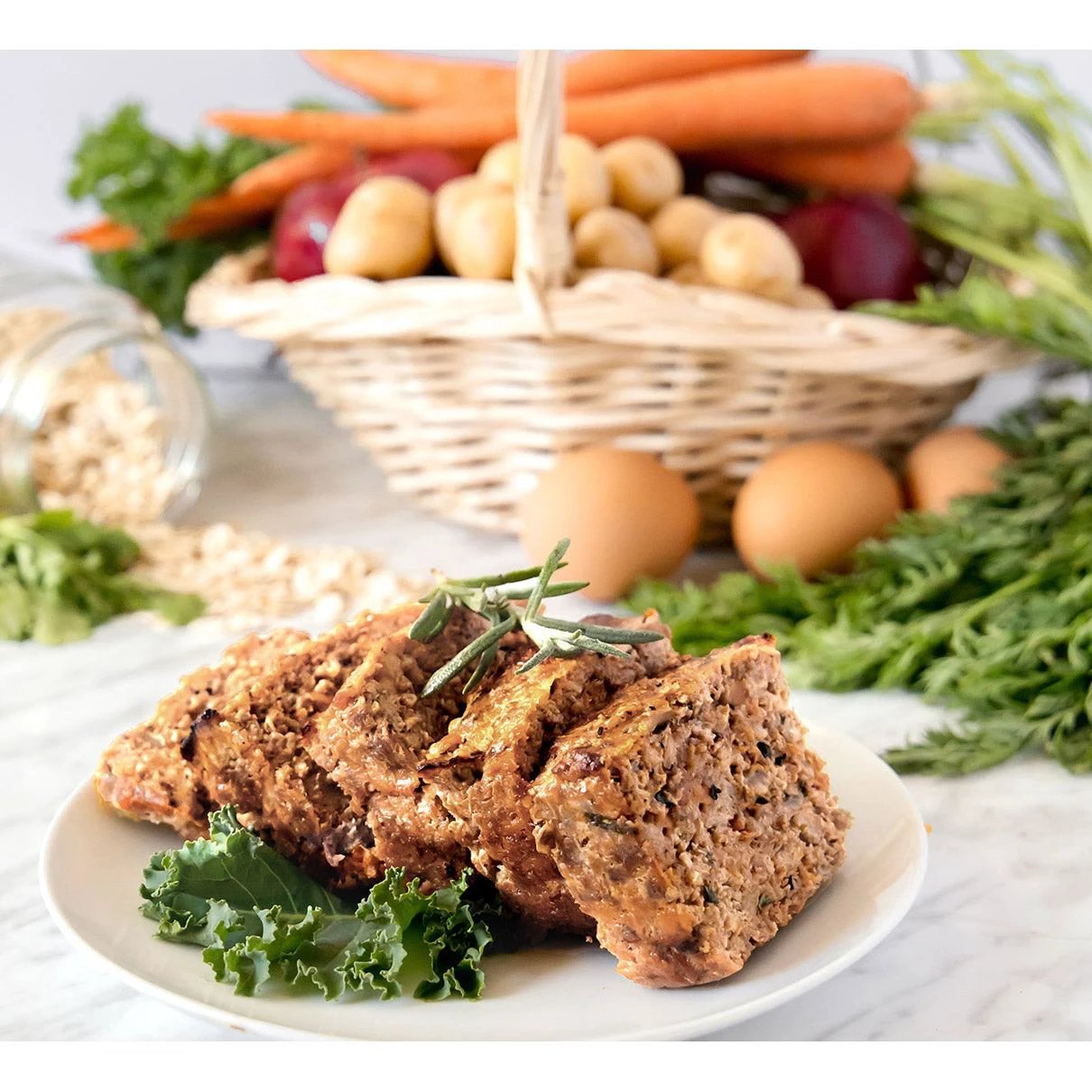 All Good Dog Food Gentley Cooked Chicken Meatloaf 750 grams by AGDF