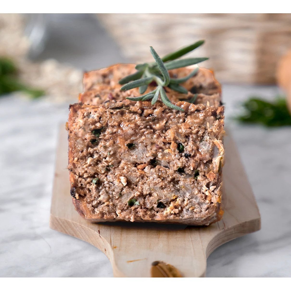 All Good Dog Food Gentley Cooked Lamb Meatloaf 750 grams by AGDF