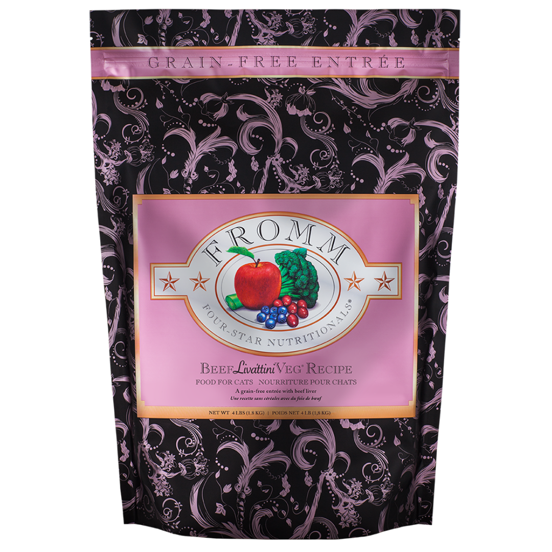 Croquettes pour chats Fromm Four Star Beef Liva'ttini Veg Recipe