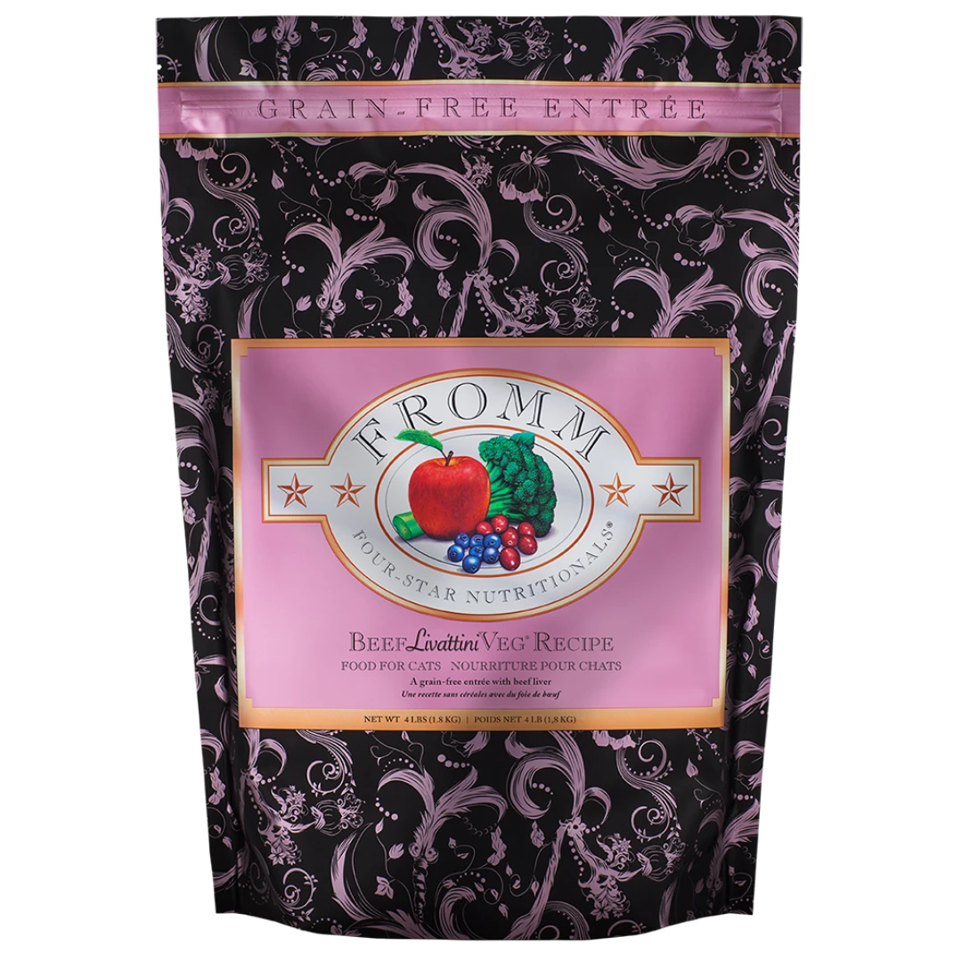 Fromm Four Star Beef Liva'ttini Veg Recipe Cat Food by FROMM