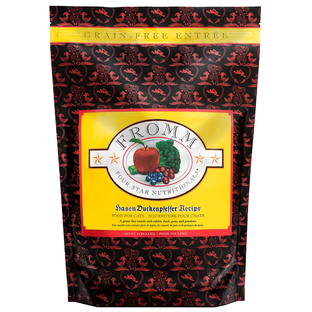 Fromm Four Star Hasen Duckenpfeffer Recipe Cat Food by FROMM