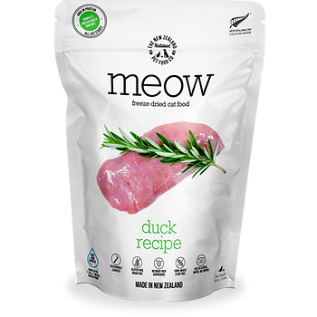 Meow Freeze Dried Cat Food Duck Recipe