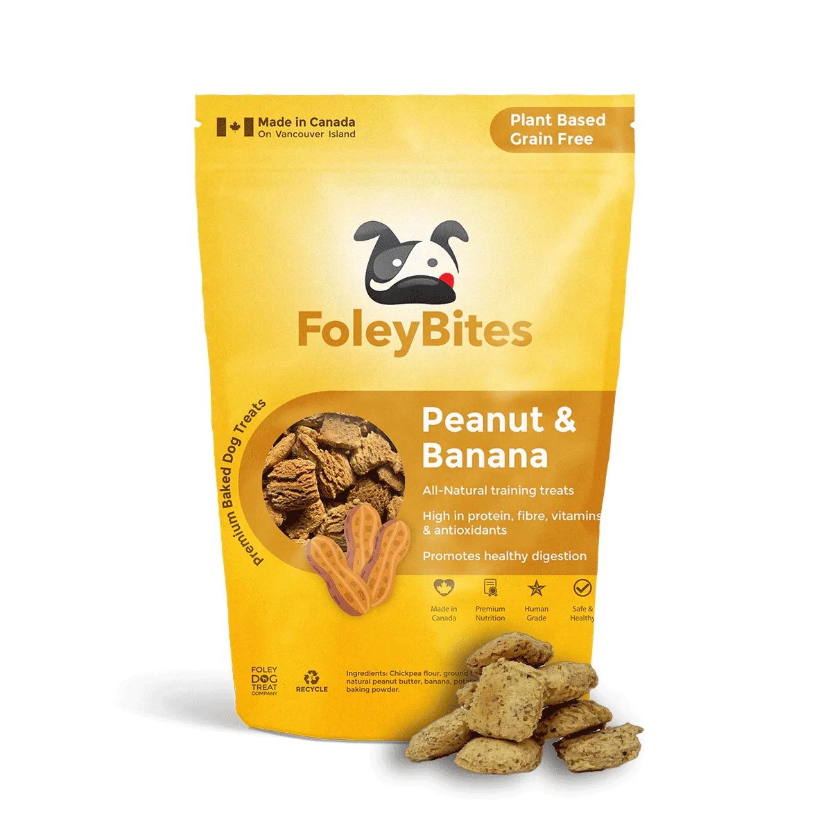 FoleyBites Peanut & Banana by Foley Dog Treat