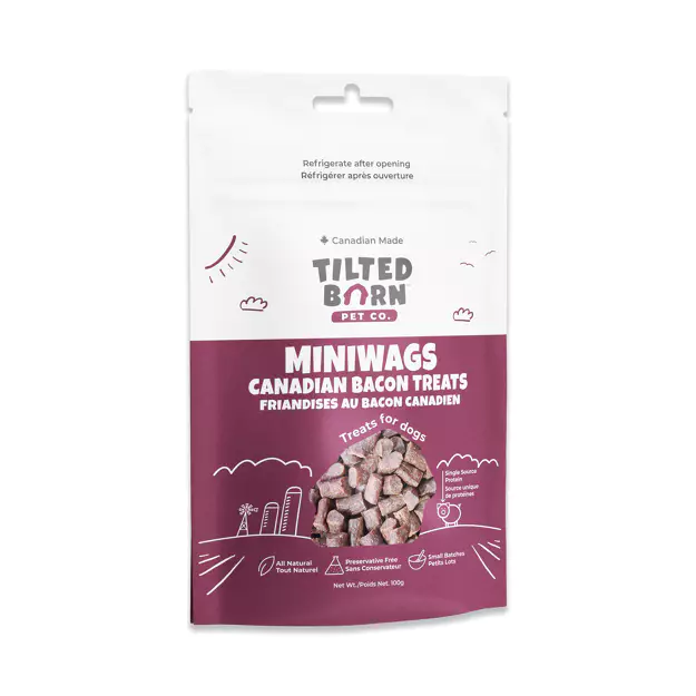 Tilted Barn Canadian Bacon MiniWags 100g