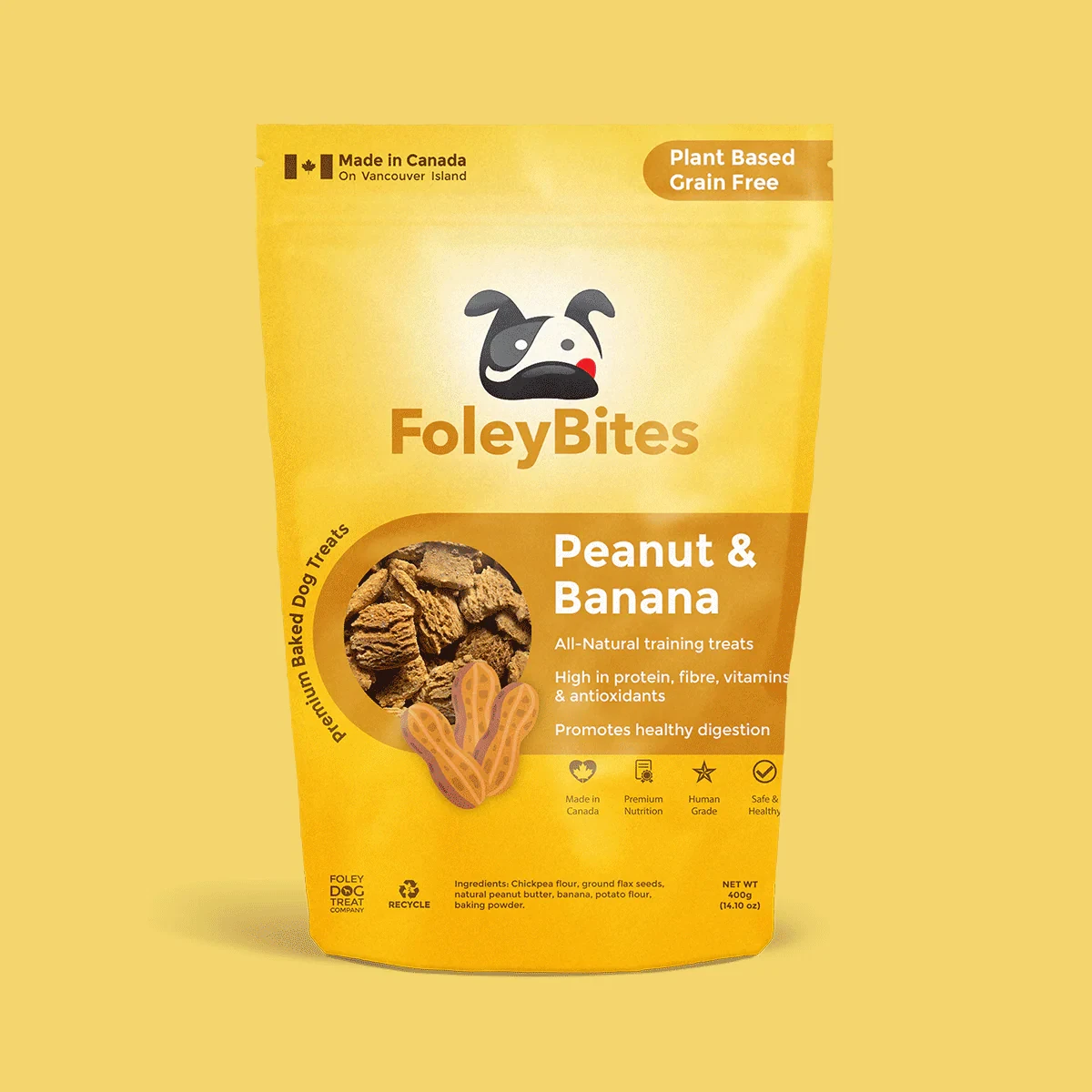 FoleyBites Peanut & Banana by Foley Dog Treat