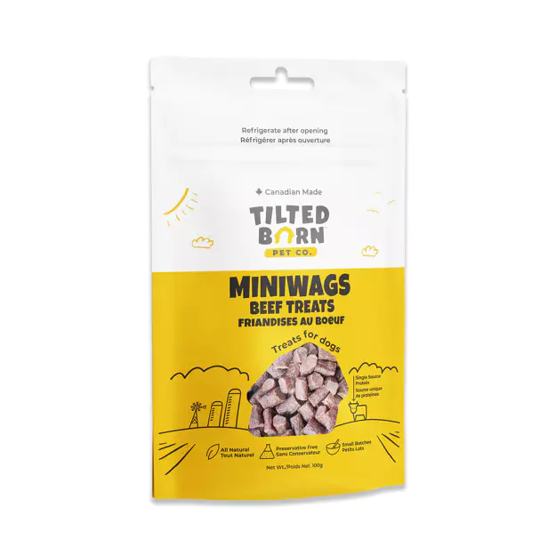 Tilted Barn Canadian Beef MiniWags 100g