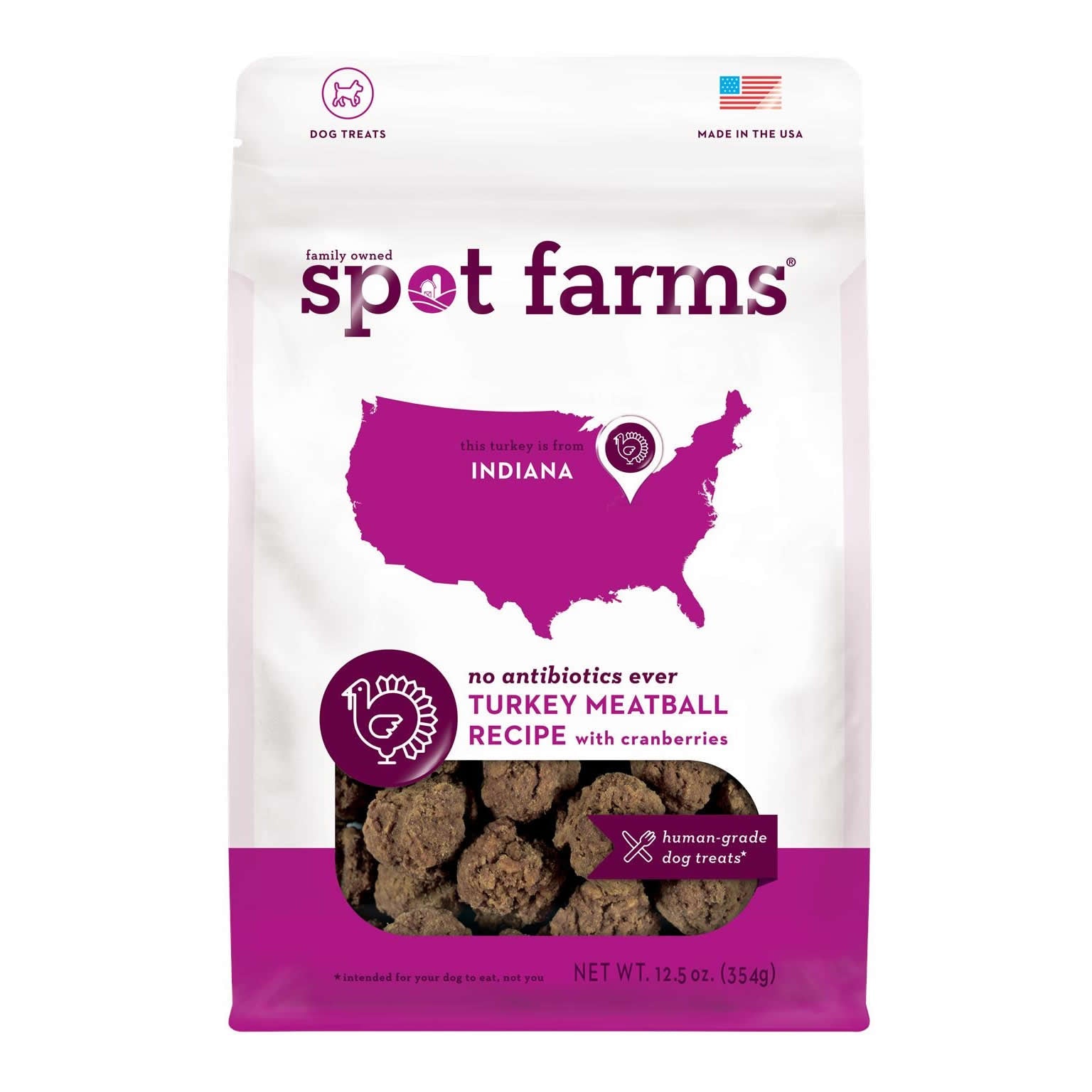 SPOT Farms Turkey Meatballs with Cranberries