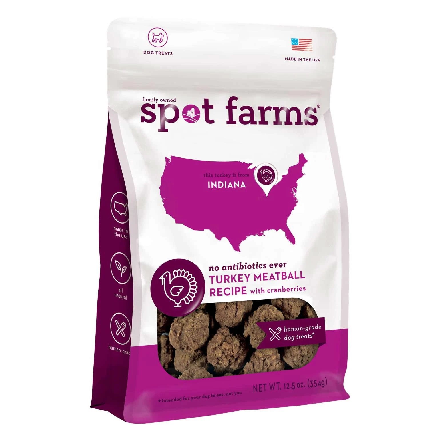 SPOT Farms Turkey Meatballs with Cranberries