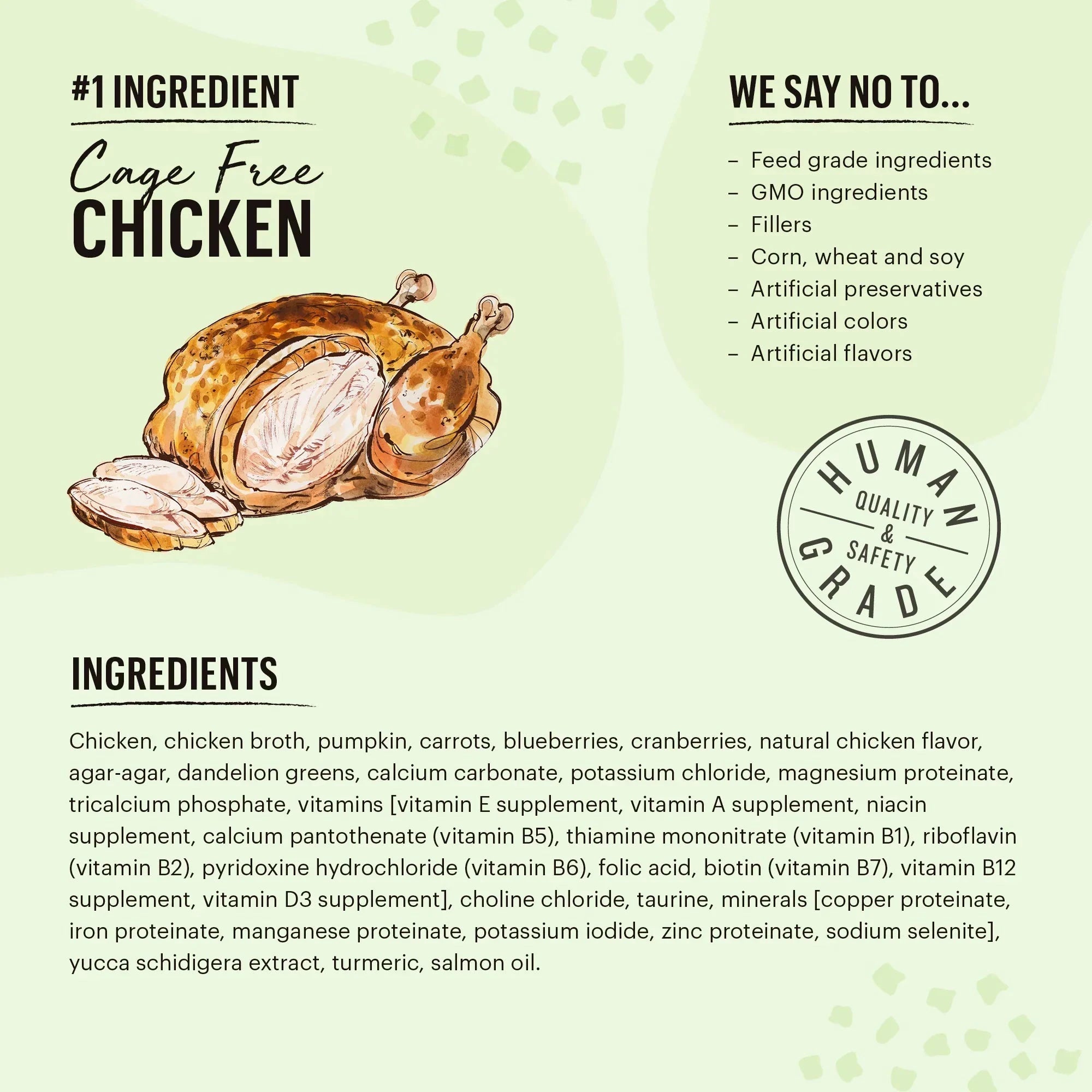 The Honest Kitchen® Minced Grain Free Chicken Recipe In A Bone Broth Gravy Wet Cat Food 5.5oz by the honest kitchen