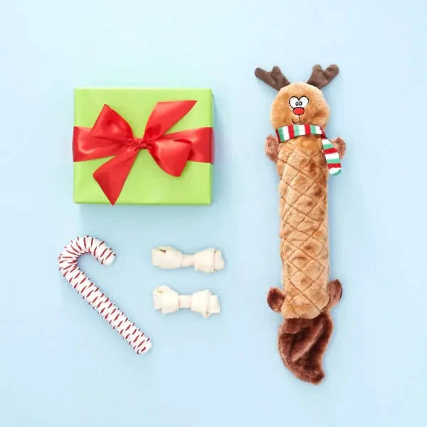 ZippyPaws Holiday Jigglerz® - Reindeer by ZippyPaws